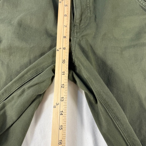 Aritzia TNA Cargo Carpenter Pants Olive Green Women 2 Utility Workwear Gorpcore - Picture 4 of 15